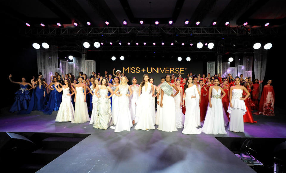 The 65th Miss Universe contestants