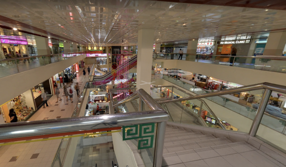 (PHOTO: Interior of People's Park Centre/Google Streetview