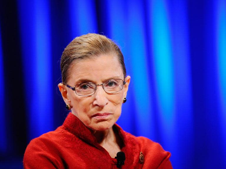 Ruth Bader Ginsburg admitted to hospital after fall at Supreme Court