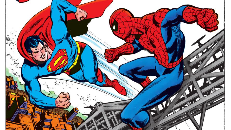 DC and Marvel collaborated on works like the 1976 "Superman vs. The Amazing Spider-Man". - Courtesy of DC