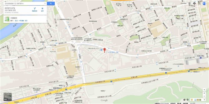 ▲中華電信最後一次的4G涵蓋率測試選擇的是台北市邊緣地帶－南港區的住辦區域