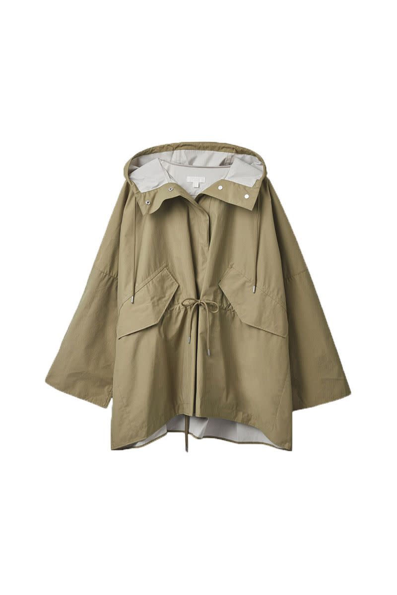 COS packable raincoat