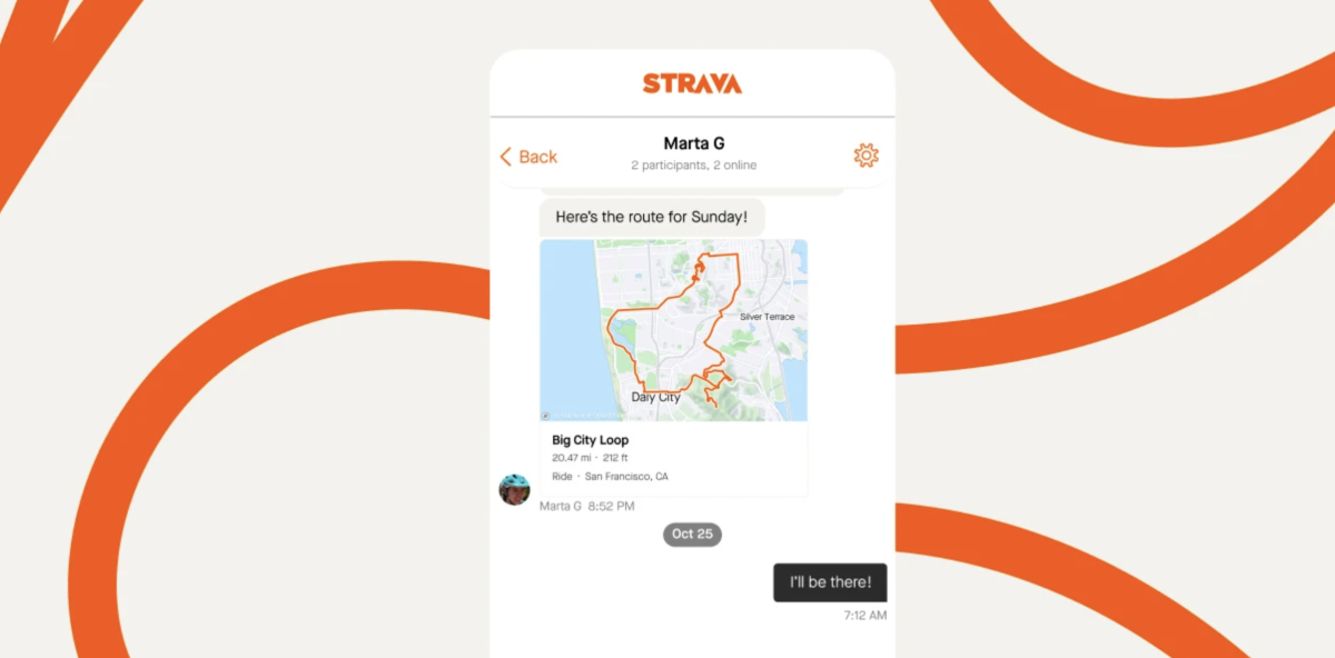 Fitness app Strava now lets you message other users - engadget.com