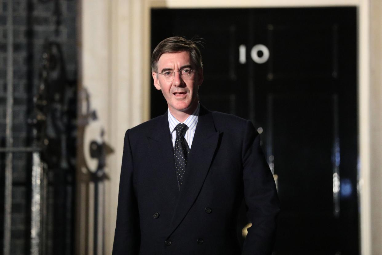 House of Commons Jacob Rees-Mogg is self-isolating at home: PA