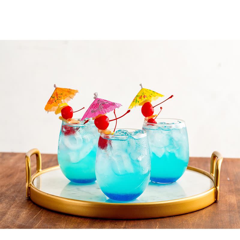 <p>Your guests will be feeling anything but blue after they have one of these rum-based lemonade cocktails. </p><p><em><strong>Get the recipe at <a href="https://www.delish.com/cooking/recipe-ideas/recipes/a53044/mermaid-lemonade-recipe/" rel="nofollow noopener" target="_blank" data-ylk="slk:Delish;elm:context_link;itc:0;sec:content-canvas" class="link ">Delish</a>.</strong></em></p>