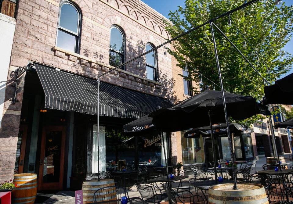 Parker's Bistro is located 210 S. Main Ave.