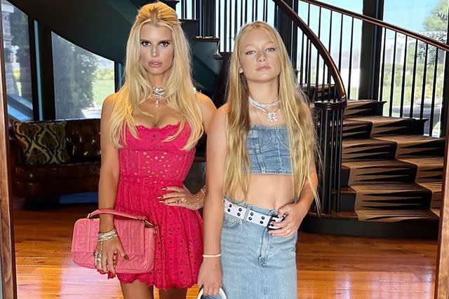 <p>Jessica Simpson/Instagram</p> Jessica Simpson and daughter Maxwell