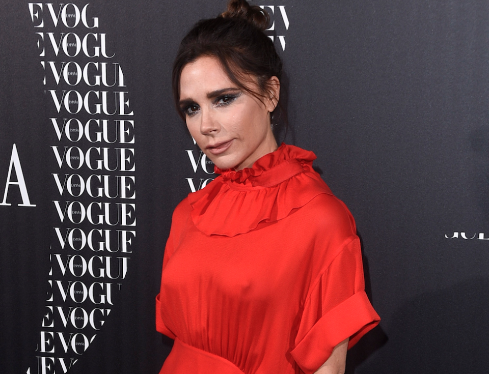 El descuido de Victoria Beckham en Madrid