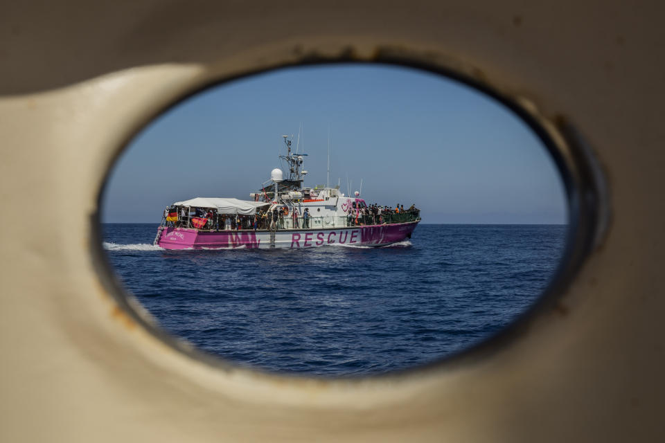 Europe Migrants Banksy Boat