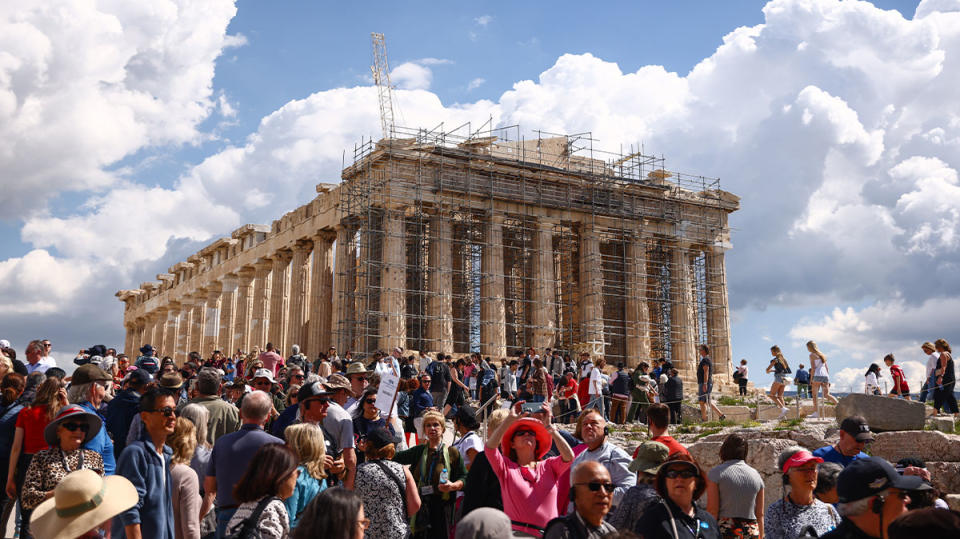 The Acropolis Of Athens