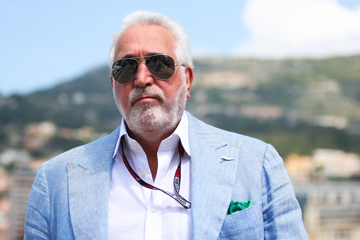 MONTE-CARLO, MONACO - MAY 28: Owner of Aston Martin F1 Team Lawrence Stroll looks on during the F1 Grand Prix of Monaco at Circuit de Monaco on May 28, 2023 in Monte-Carlo, Monaco. (Photo by Eric Alonso/Getty Images)