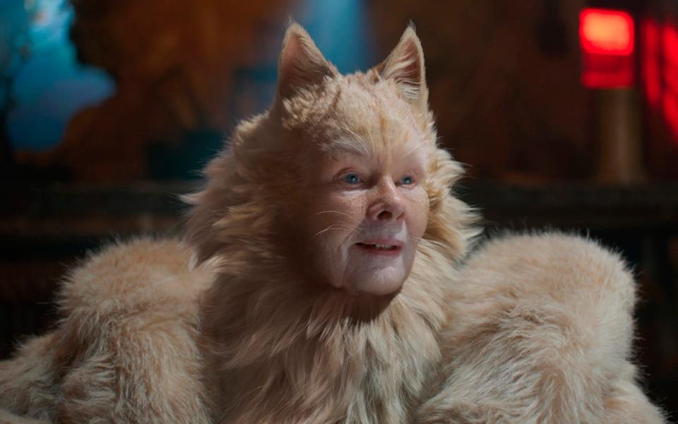 Judi Dench as Old Deuteronomy in Cats - AP