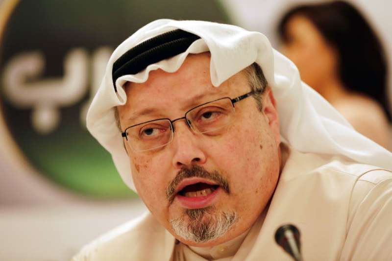 沙烏地阿拉伯知名記者哈紹吉（Jamal Khashoggi）進入沙國駐伊斯坦堡領事館後離奇失蹤，土耳其6日指控沙國殺害哈紹吉。（AP）