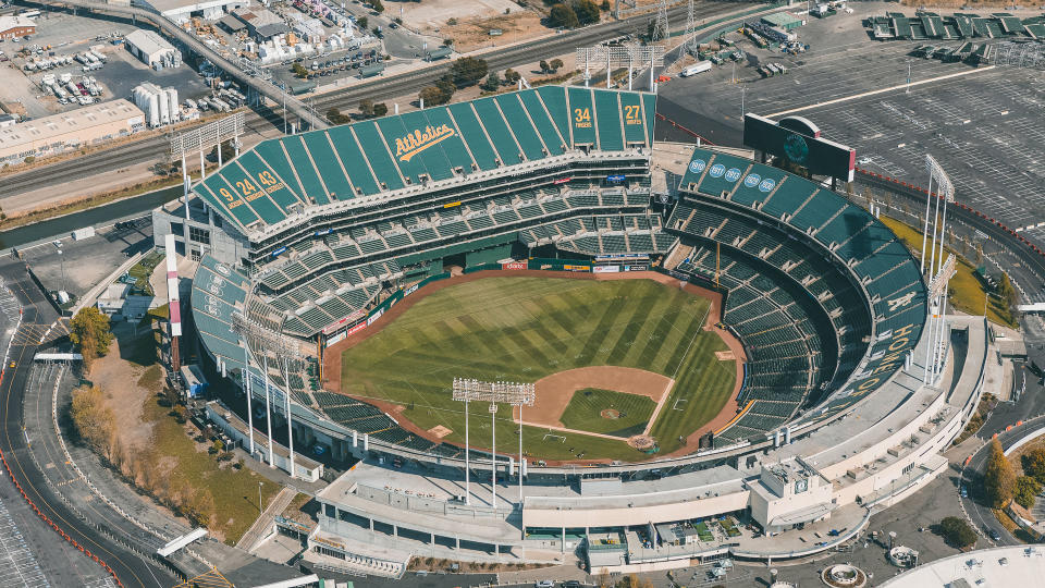 RingCentral Coliseum baseball park