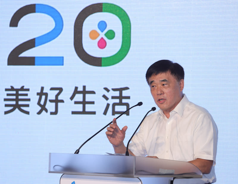 前台北市長郝龍斌（圖）呼籲國民黨應啟動調查，傅崐萁也要坦然面對，清楚說明。（中央社資料照）