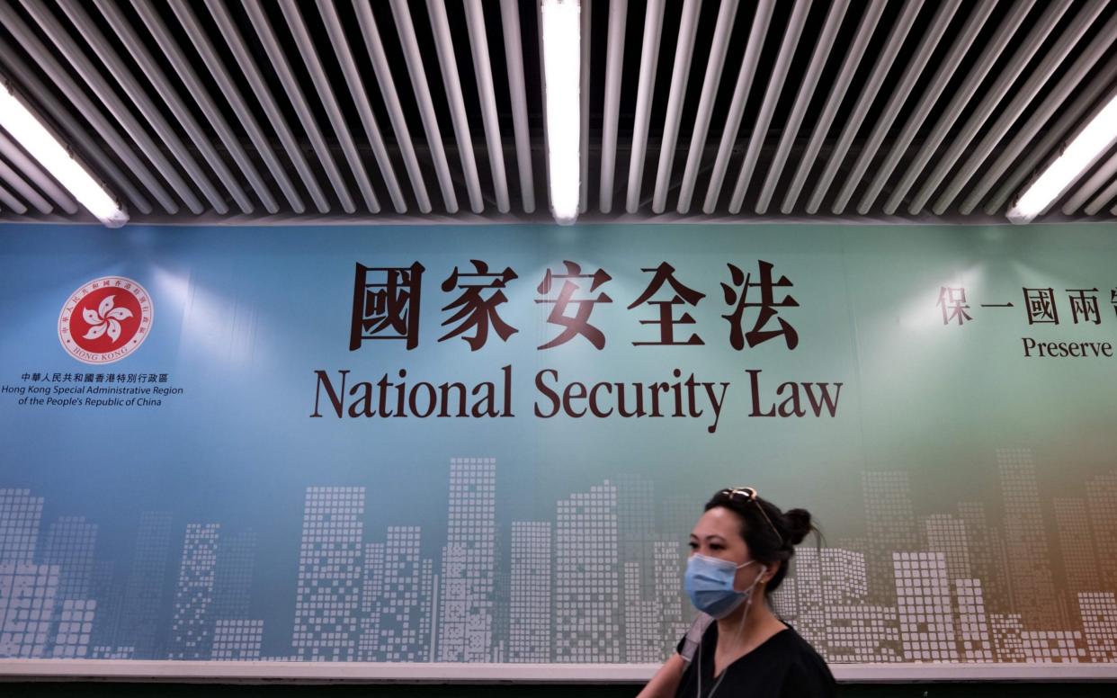 Hong Kong's national security law gives authorities sweeping powers to quell criticism  - AFP