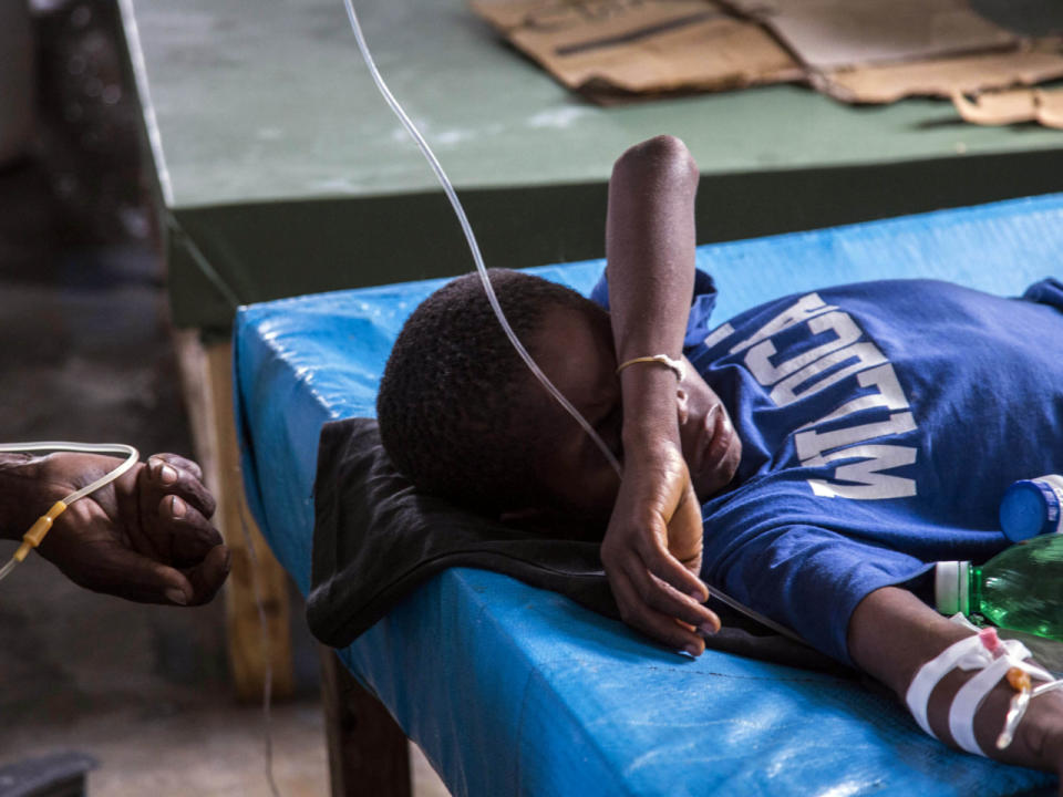 Auch Haiti ist seit 2010 von Cholera-Ausbrüchen betroffen. Blauhelme sollen die Krankheit ins Land gebracht haben. (Bild-Copyright: Xinhua/ddp Images)