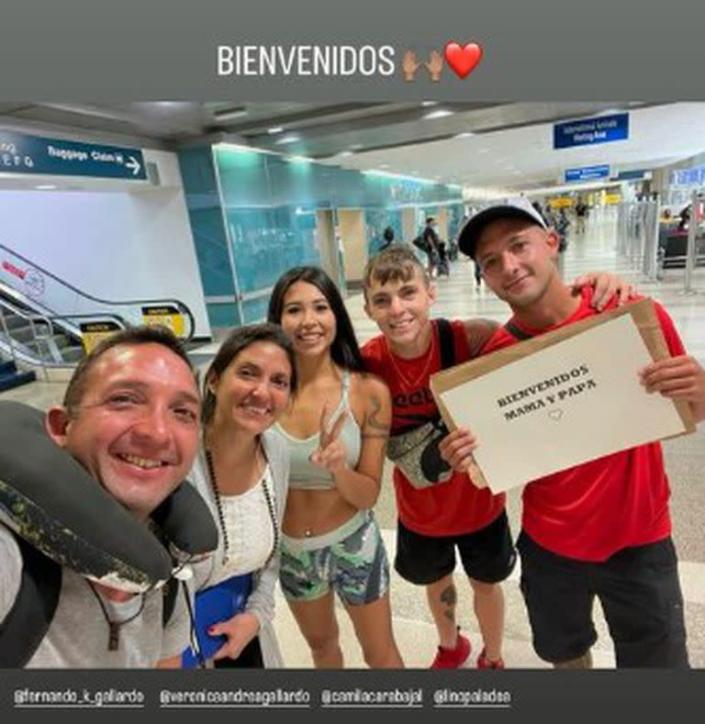 Así recibió Ignacio Gallardo a sus padres en Miami, antes de ser baleado en South Beach