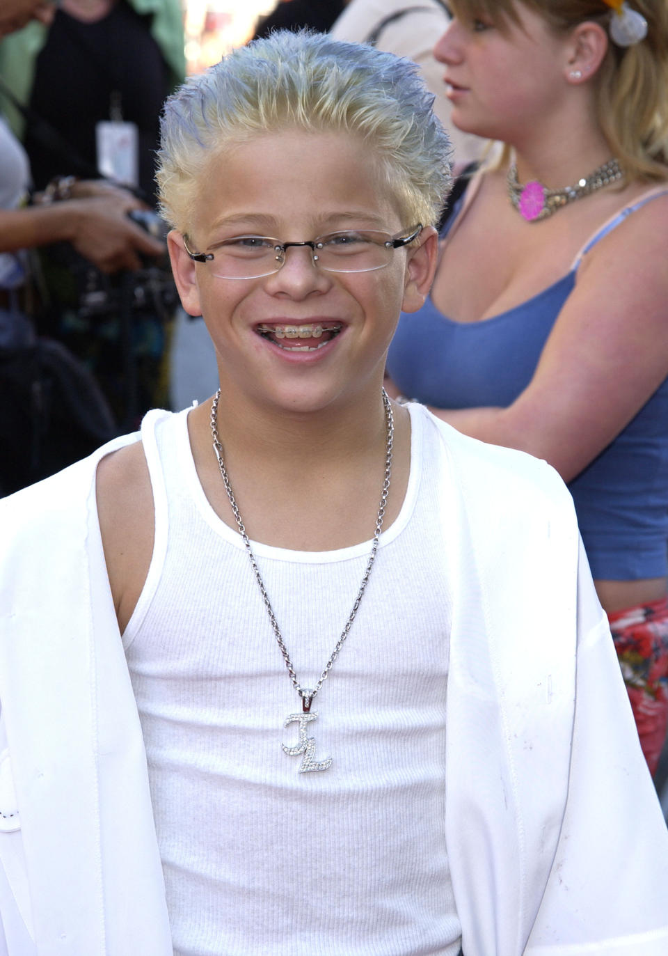 Jonathan Lipnicki during The World Premiere of "Pirates of The Caribbean: The Curse of The Black Pearl" at Disneyland in Anaheim, California, United States. (Photo by SGranitz/WireImage)