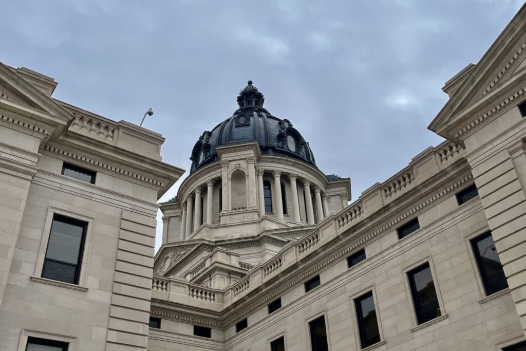 South Dakota's State Capitol in Pierre (Makenzie Huber/South Dakota Searchlight)