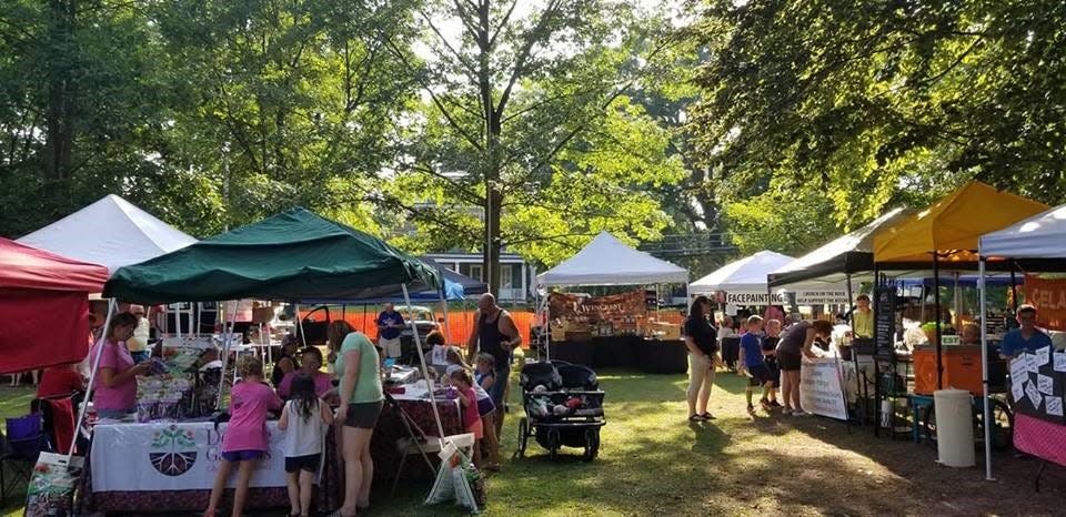 The Cottage Lawn Farmers' Market is organized every summer by the Madison County Historical Society in Oneida.