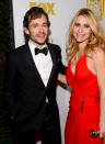 Hugh Dancy and Claire Danes arrive at the FOX After Party for the 70th Annual Golden Globe Awards held at The FOX Pavillion at The Beverly Hilton Hotel on January 13, 2013 in Beverly Hills, California.