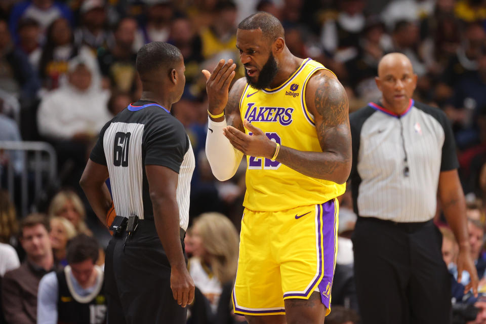 Ningún equipo tiene una diferencia tan favorable entre tiros libres a favor y en contra como Los Angeles Lakers. (Photo by Justin Tafoya/Getty Images)