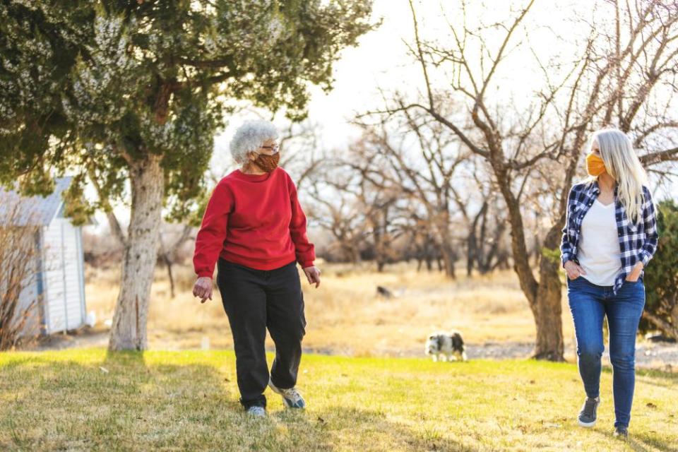 Getting outside is good for your emotional and mental wellbeing.