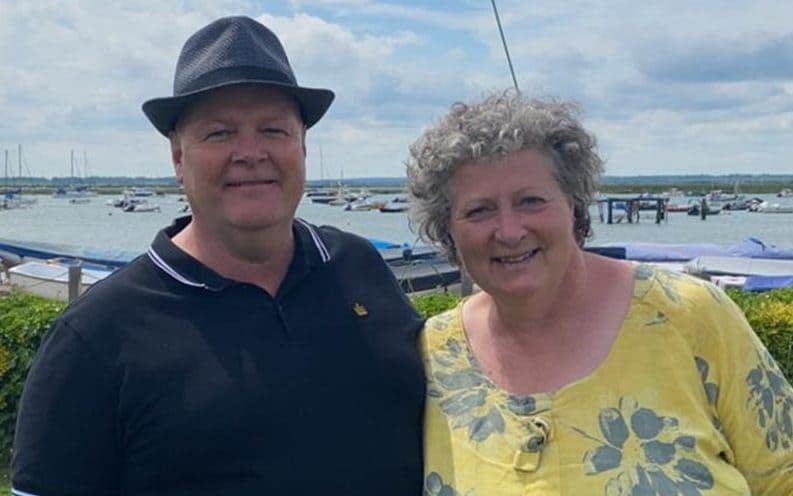 Stephen Baxter, 61, and his 64-year-old wife Carol
