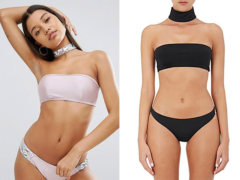 Swimsuits with Built-in Chokers Are Going to Be Huge This Summer