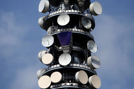 FILE PHOTO: The British Telecom Tower is seen in central London May 11, 2009. REUTERS/Stefan Wermuth/File Photo