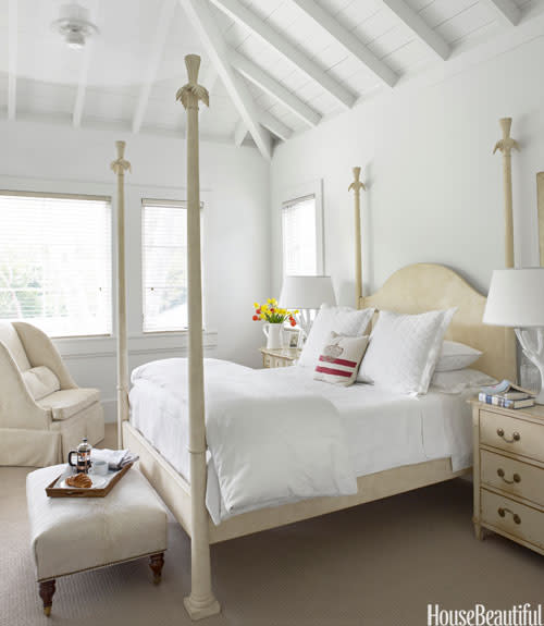 Traditional Modern White Bedroom