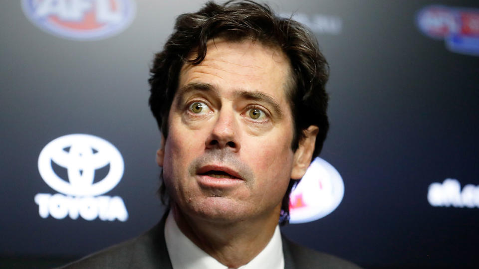 Pictured here, AFL CEO Gillon McLachlan.
