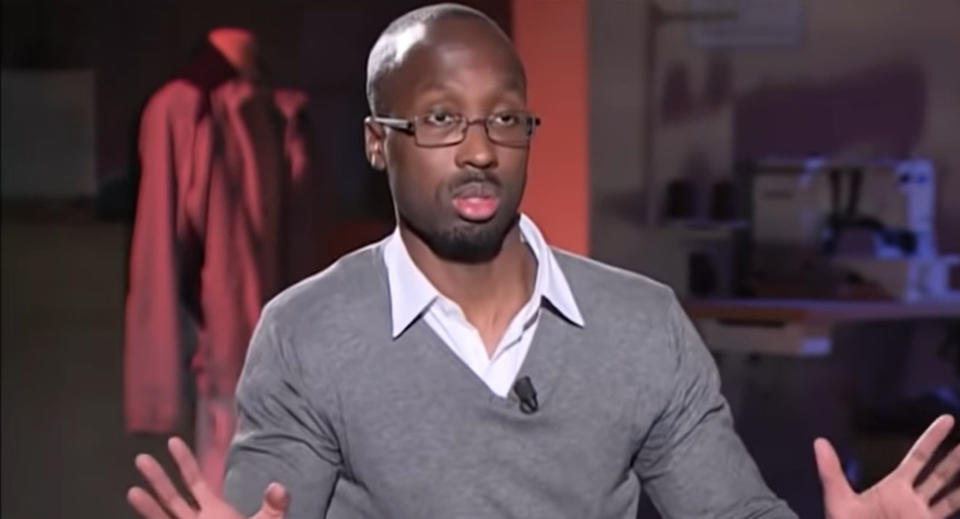 Rudy Guede after his release. 