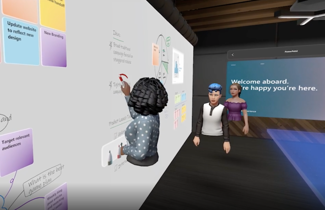 Microsoft is bringing the metaverse to Teams. (Image: Microsoft)