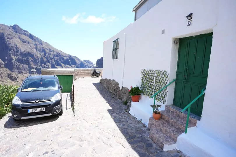 A view of the Airbnb Casa Abuela Tina rental in Masca