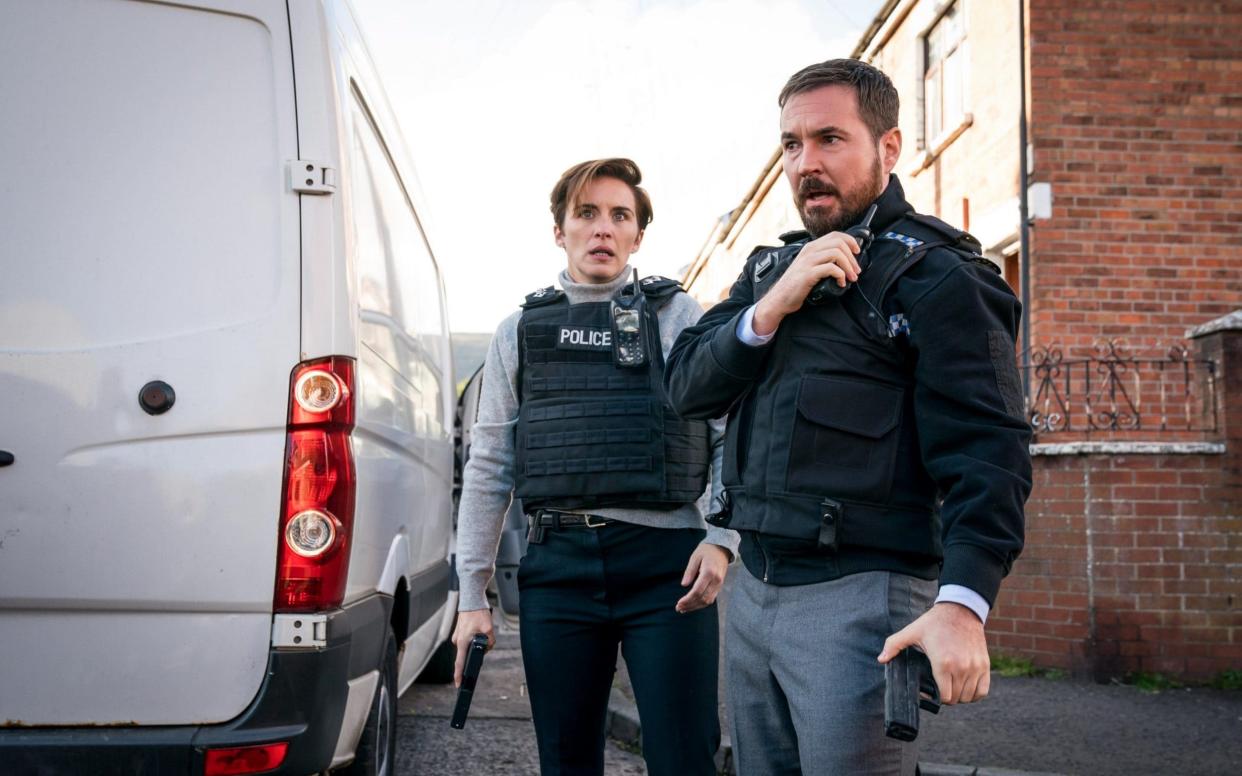 Vicky McClure and Martin Compston in Line of Duty - BBC/Steffan Hill