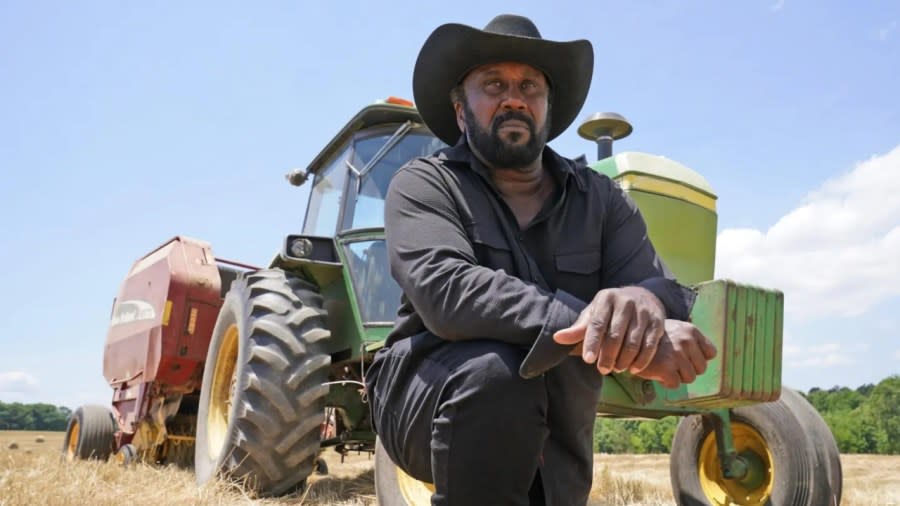 Virginia farmer John Boyd Jr., founder and president of the National Black Farmers Association, shown in May 2021, had a lot to say recently about what he called the Biden-Harris administration’s lack of support for Black farmers. (Photo by Steve Helber/AP)