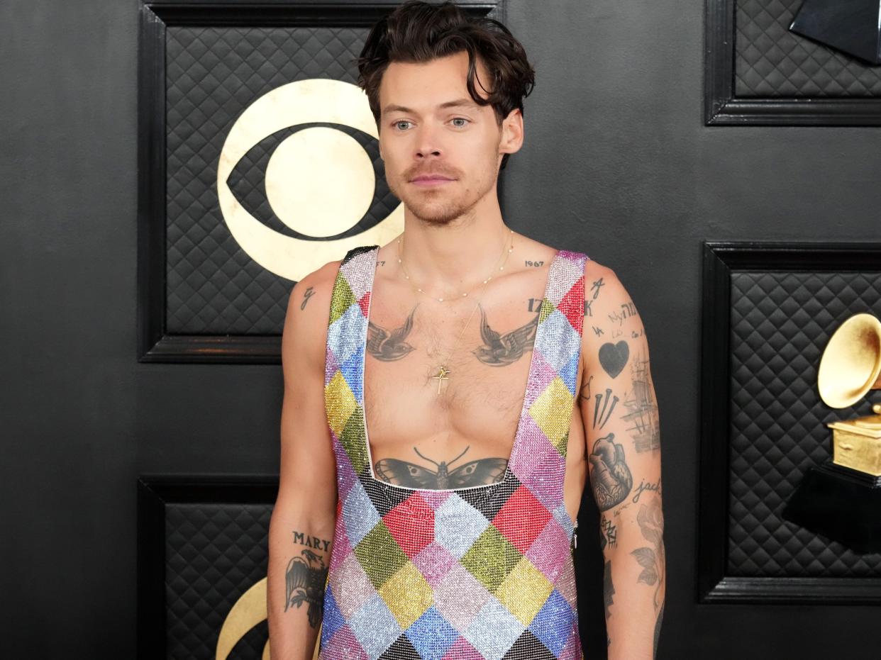 Harry Styles at the 2023 Grammy Awards.