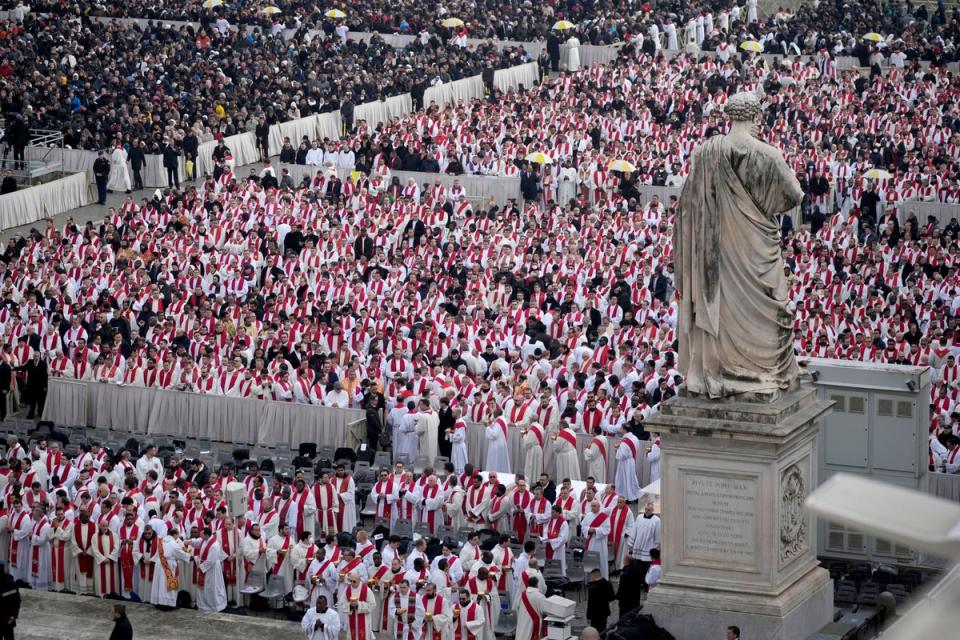 The Funeral Of Pope Emeritus Benedict XVI Takes Place In St Peter's Basilica (Getty Images)