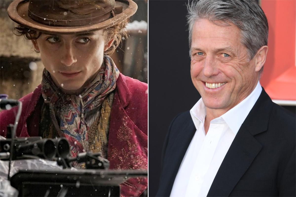 Hugh Grant revealed as Oompa Loompa in Timothée Chalamet's Willy Wonka