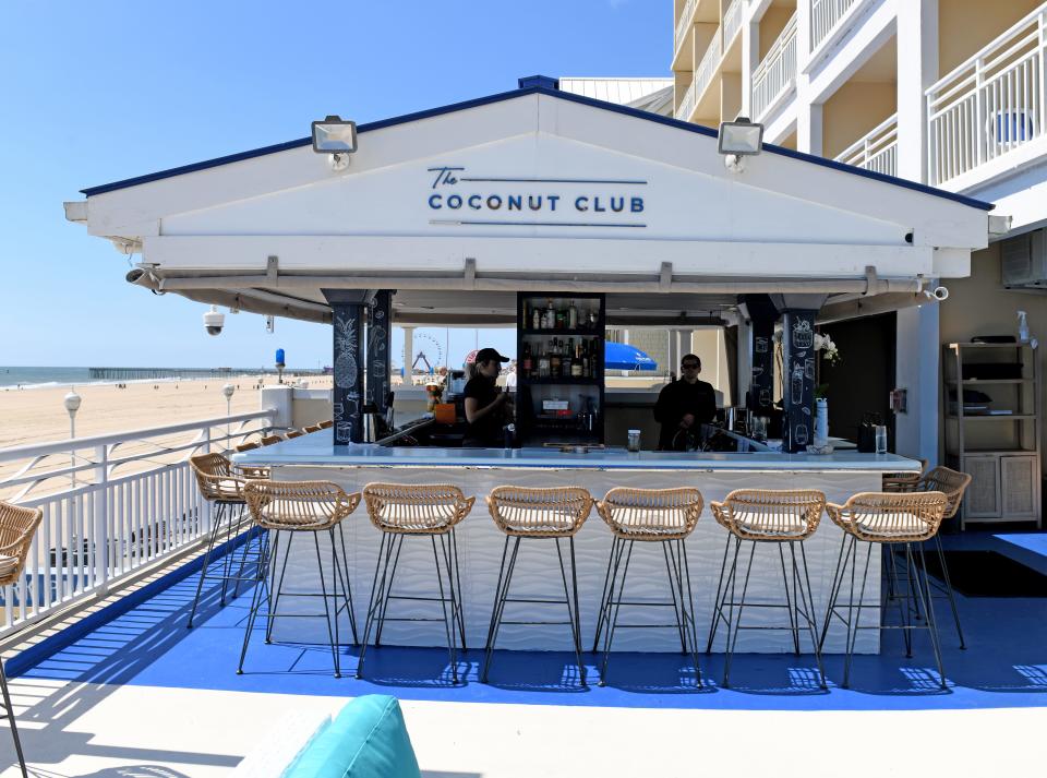 The Coconut Club Monday, May 13, 2024, on the second floor of the Park Place Hotel in Ocean City, Maryland