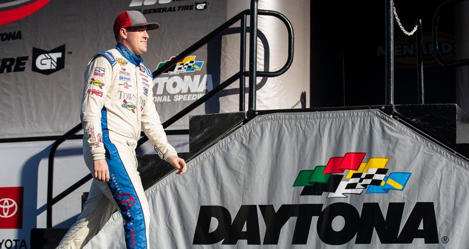 Connor Hall during the Lucas Oil 200 Driven By General Tire for the ARCA Menards Series at Daytona International Speedway on Saturday, Feb. 8, 2020.