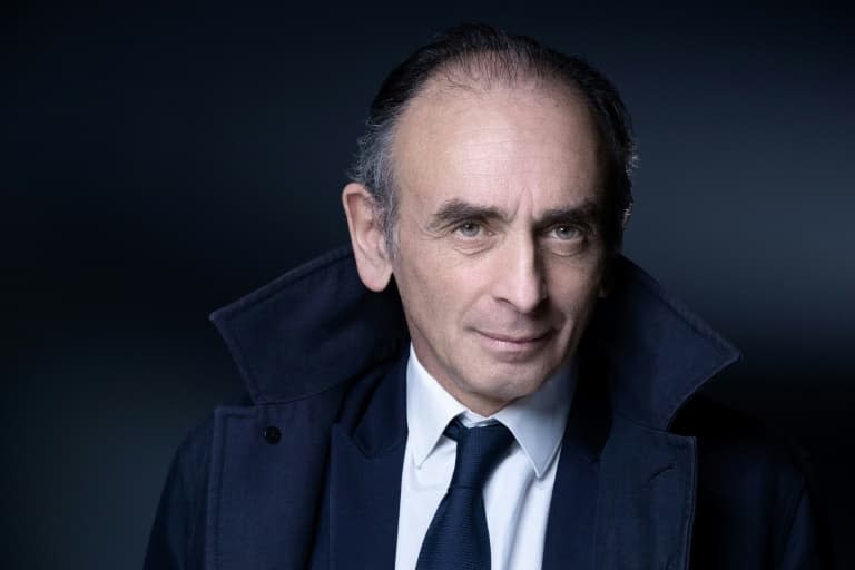 Eric Zemmour, le 22 avril 2021 à Paris - JOEL SAGET © 2019 AFP