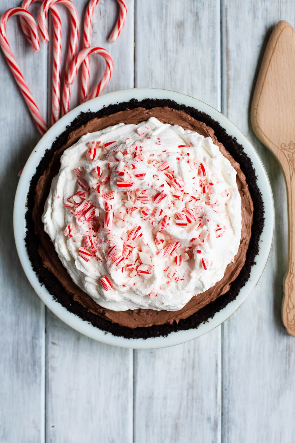 No-Bake Double Chocolate Cheesecake Pie