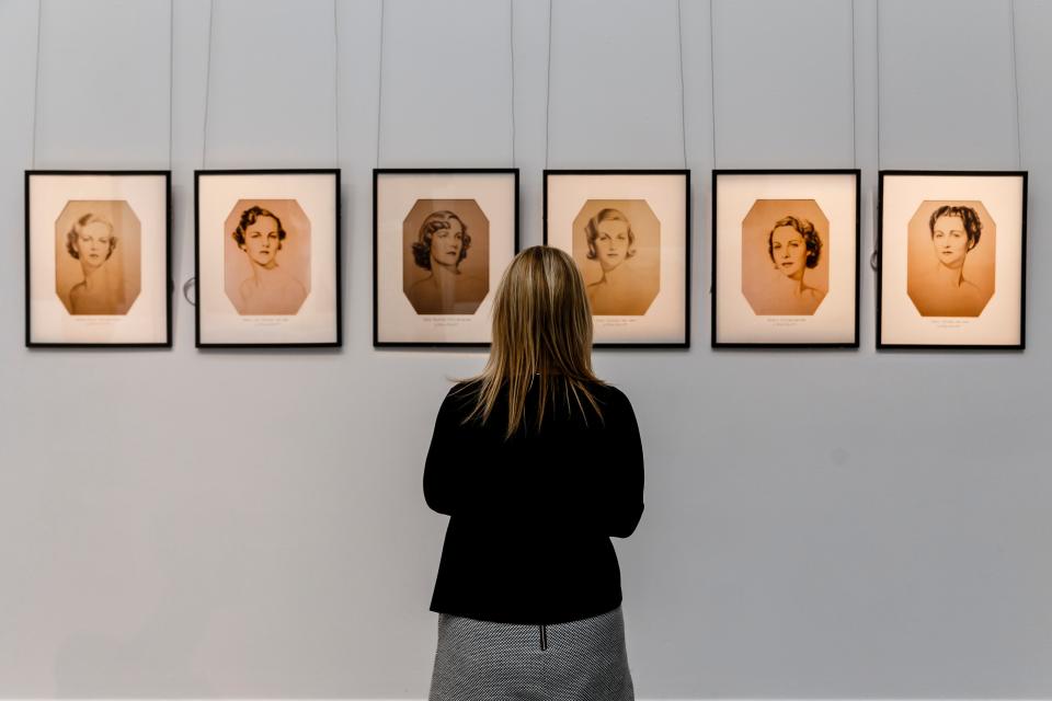 William Acton’s iconic portraits of the Mitford sisters shown at Sotheby’s in 2016, before a sale following the death of the Duchess of DevonshireGetty Images