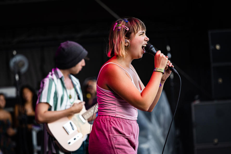 Beach Bunny @ Lollapalooza - Credit: Griffin Lotz for Rolling Stone