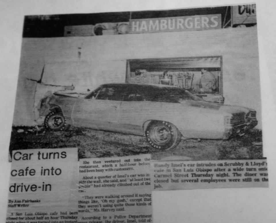 Tribune readers selected Scrubby and Lloyd’s as the restaurant they missed most. The burger joint was known for hamburgers, potato salad and beans. It joint closed on Carmel Street in downtown San Luis Obispo in 1998.