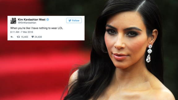 Kim Kardashian Tweets Naked Selfie Breaks Internet Again 