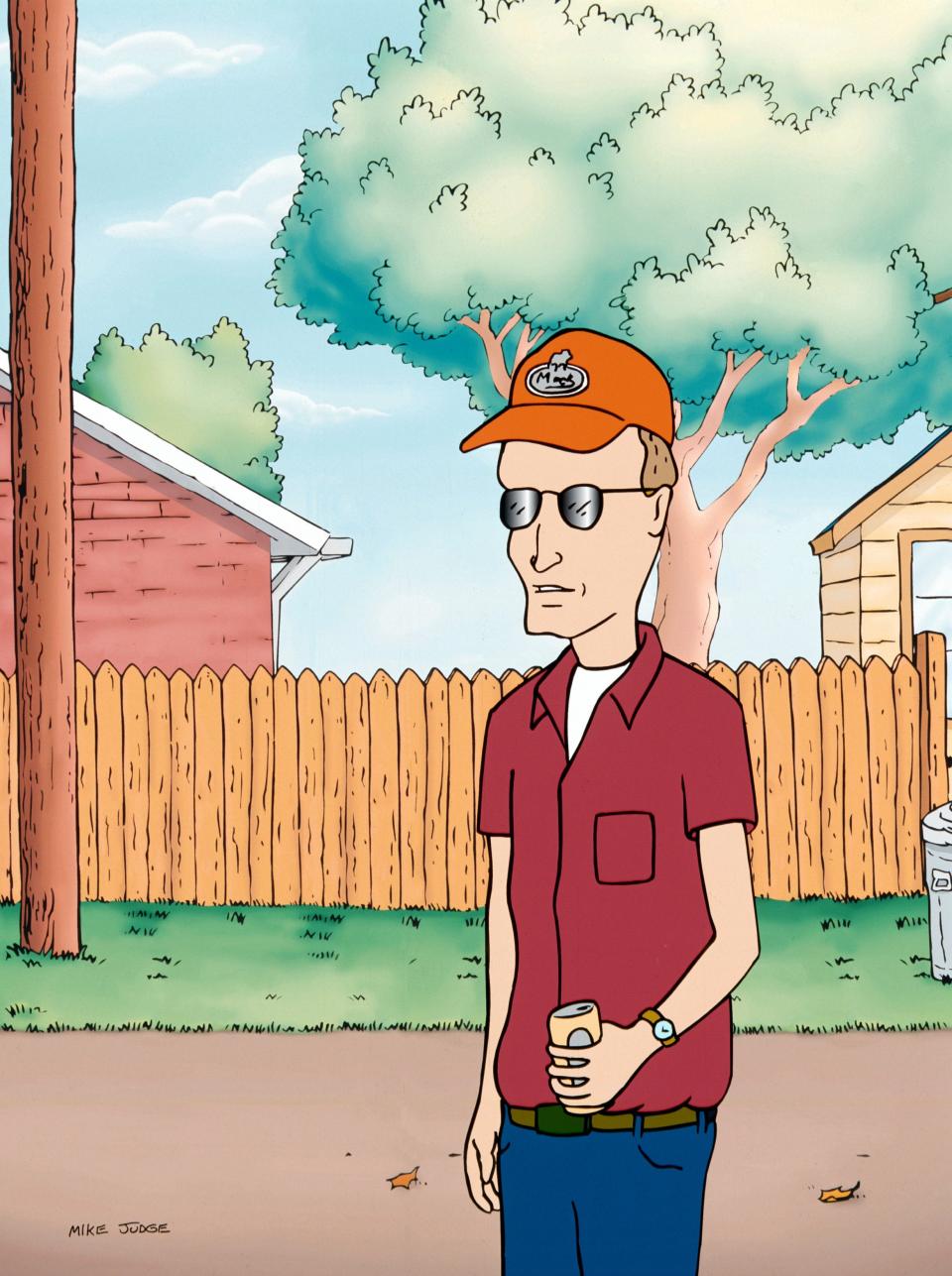 Dale on "King Of The Hill." Voice actor Johnny Hardwick has died.